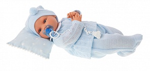 Кукла Марита в голубом, плачет, 42 см (Antonio Juans Munecas, 1670B)